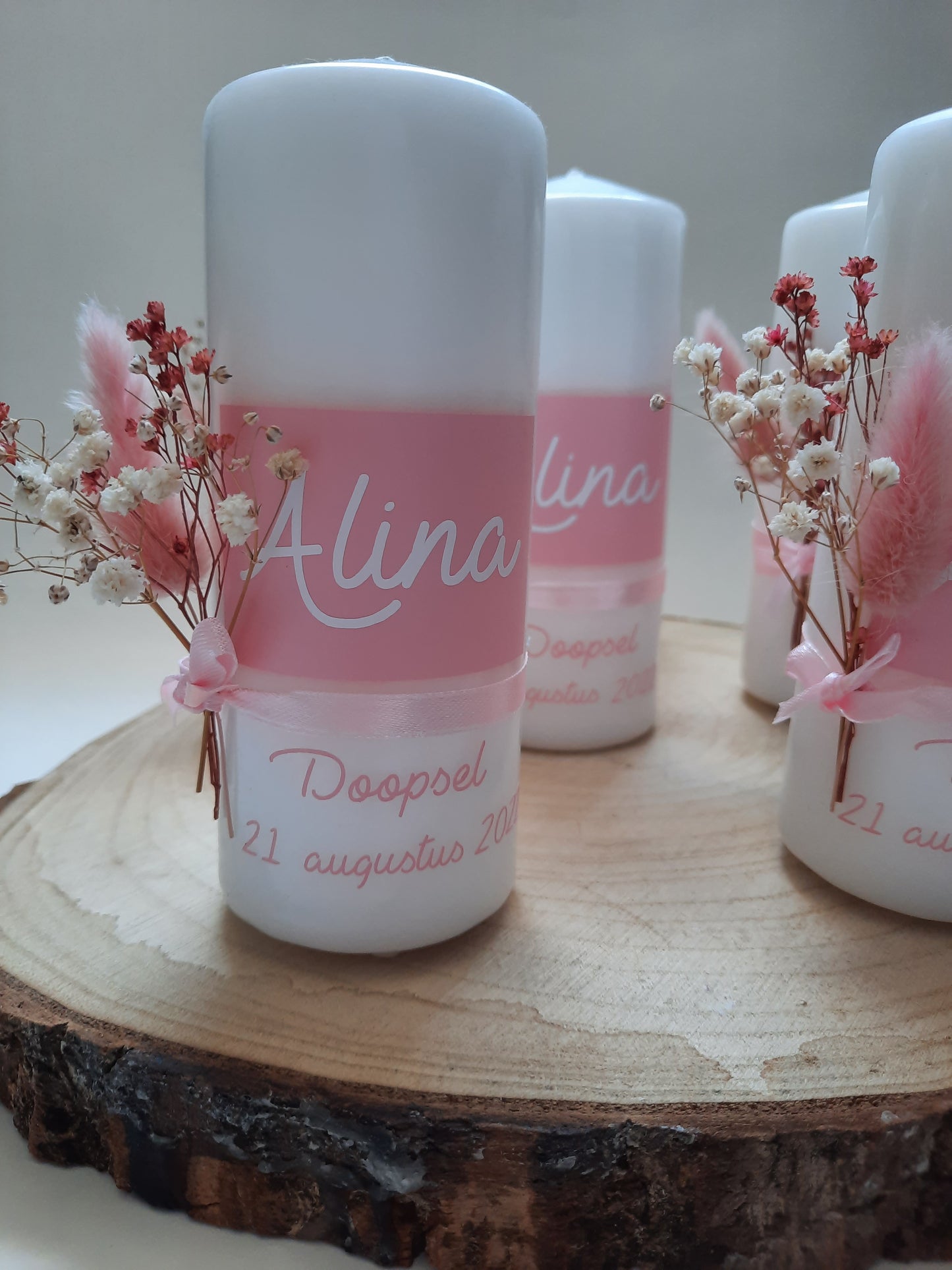 Gepersonaliseerde doopkaars