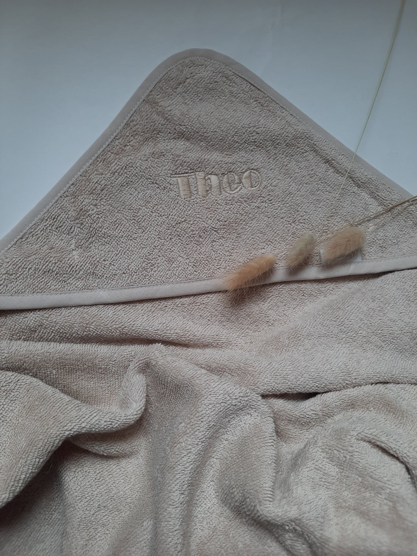 Badcape met naam | Theo