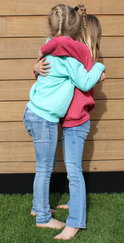 Gepersonaliseerde sweater kids | bedrukt of geborduurd