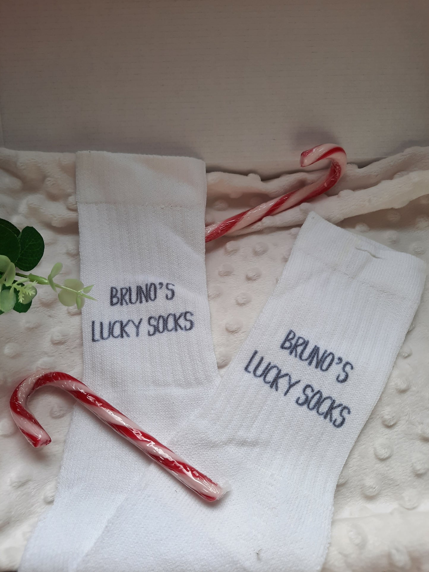 sokken met eigen tekst of foto