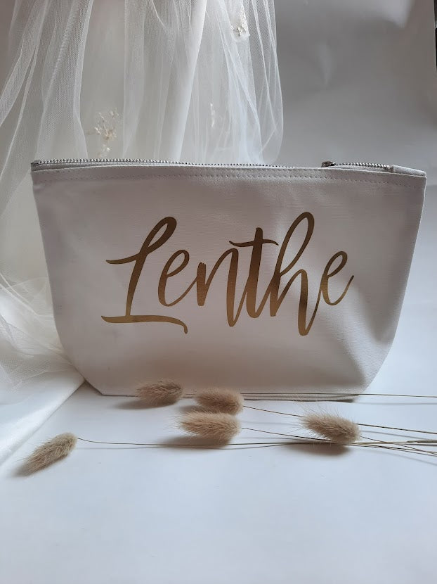 Gepersonaliseerde make-up tas