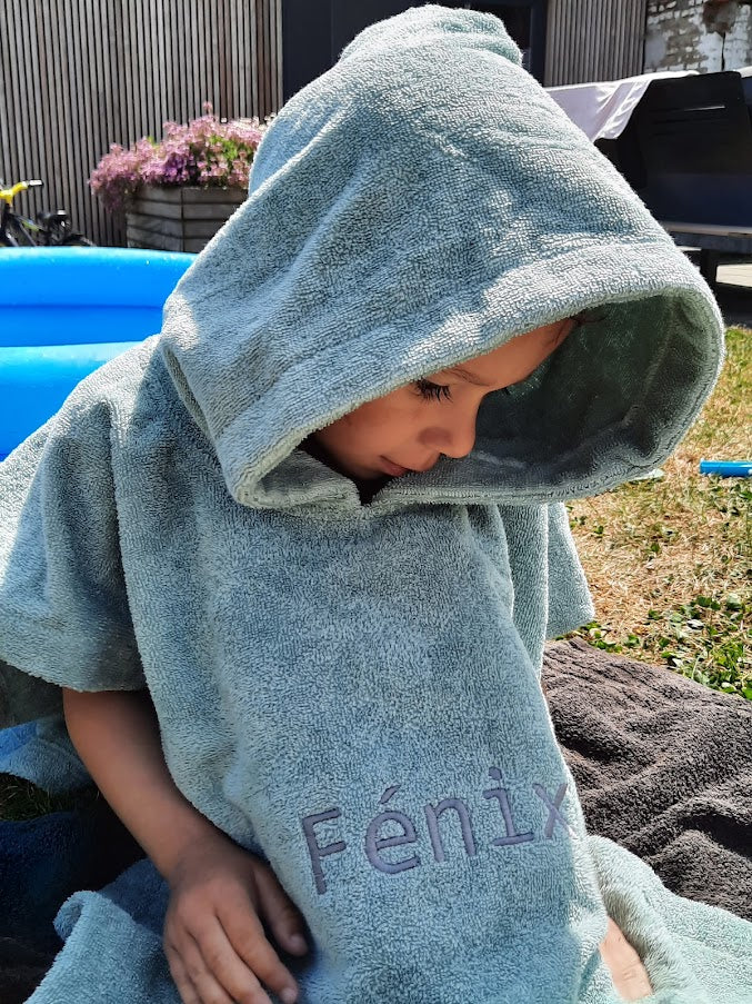Poncho met naam | kinderen