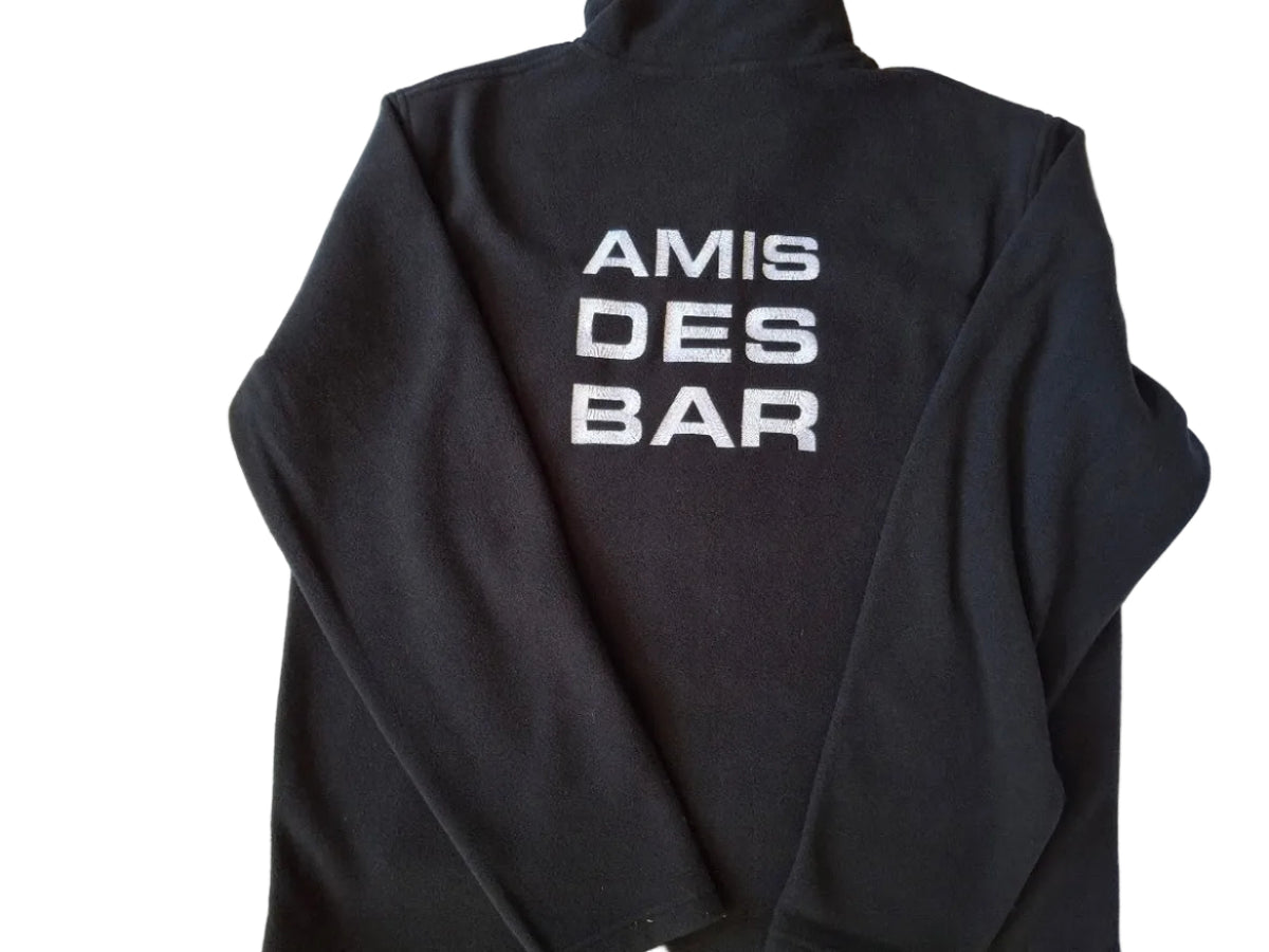 Geborduurde Fleece vest